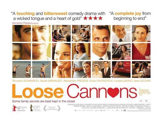 Loose Cannons Movie Poster Print showcasing vibrant visuals.