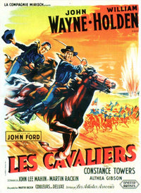 The Horse Soldiers Movie Poster Print showcasing Civil War adventure.