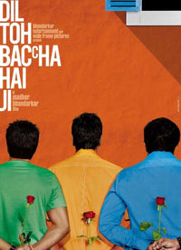 Dil Toh Bachcha Hai Ji Movie Poster Print showcasing Bollywood cinema.