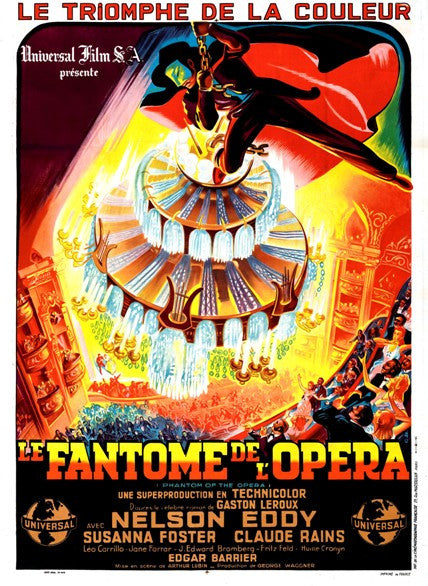 The Phantom of the Opera Movie Poster Print (27x40)