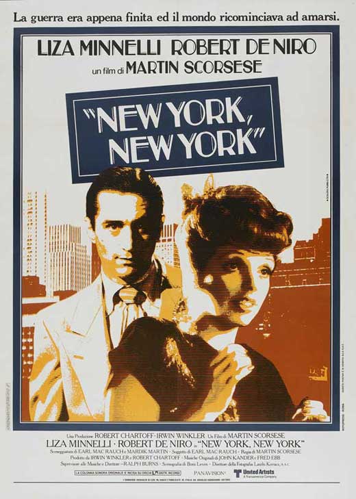 New York New York Movie Poster Print showcasing vibrant film imagery.