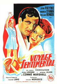 Sentimental Journey Movie Poster Print showcasing cinematic nostalgia.