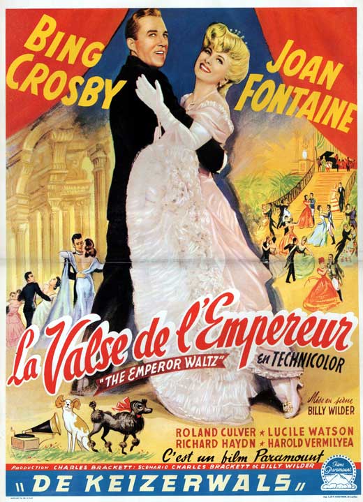 The Emperor Waltz Movie Poster Print showcasing classic cinema art.