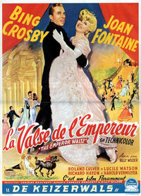 The Emperor Waltz Movie Poster Print showcasing classic cinema art.