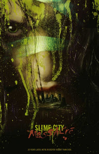 Slime City Massacre Movie Poster Print featuring horror imagery.