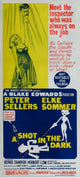 A Shot in the Dark Movie Poster Print featuring classic film art.