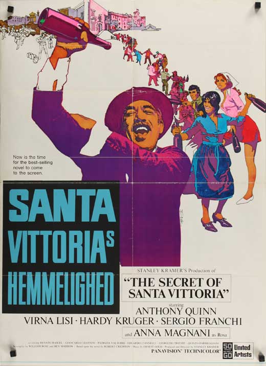 The Secret of Santa Vittoria Movie Poster Print