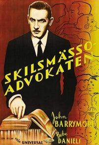 Counsellor at Law Movie Poster Print showcasing classic film art.