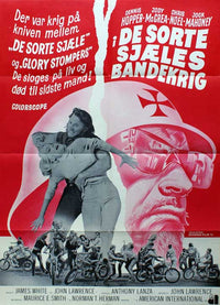 The Glory Stompers Movie Poster Print showcasing classic biker culture.
