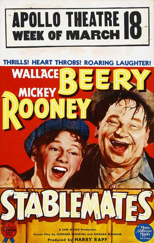 Stablemates Movie Poster Print showcasing classic film artwork.