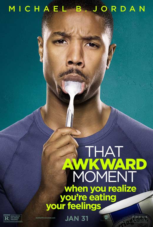 That Awkward Moment Movie Poster featuring vibrant colors and fun design.