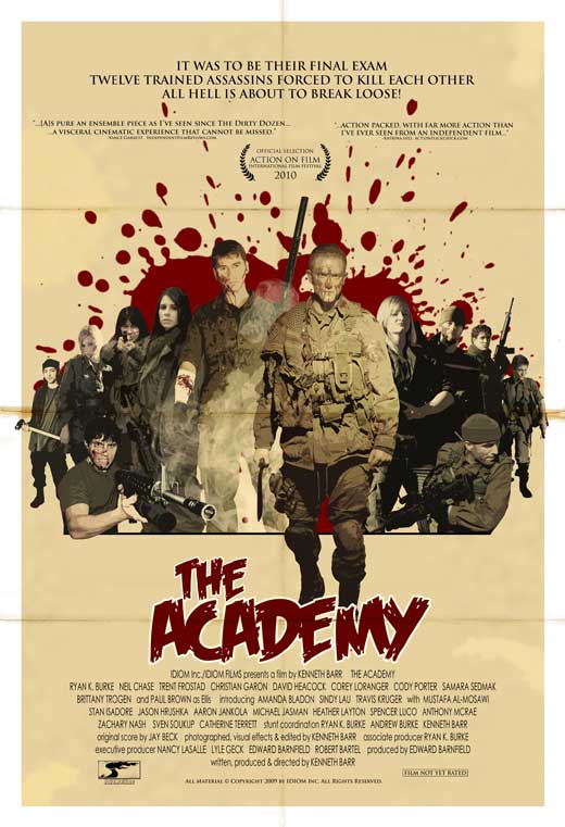Up the Academy Movie Poster Print featuring vibrant colors and iconic design.