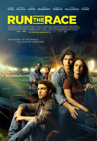 Run the Race Movie Poster Print showcasing motivational themes.
