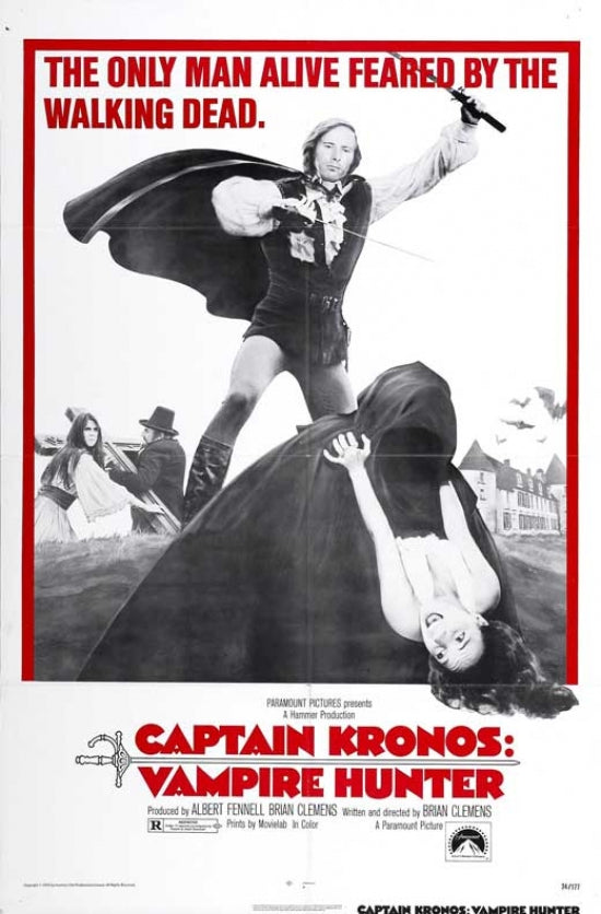 Captain Kronos - Vampire Hunter Movie Poster Art Print