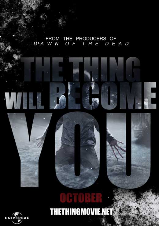 The Thing Movie Poster Print - Classic horror film art.
