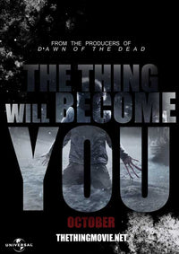The Thing Movie Poster Print - Classic horror film art.