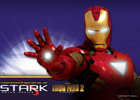 Iron Man 2 Movie Poster Print featuring Tony Stark in action.