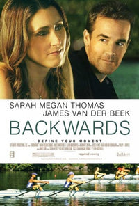 Backwards Movie Poster Print, a unique film-themed artwork.