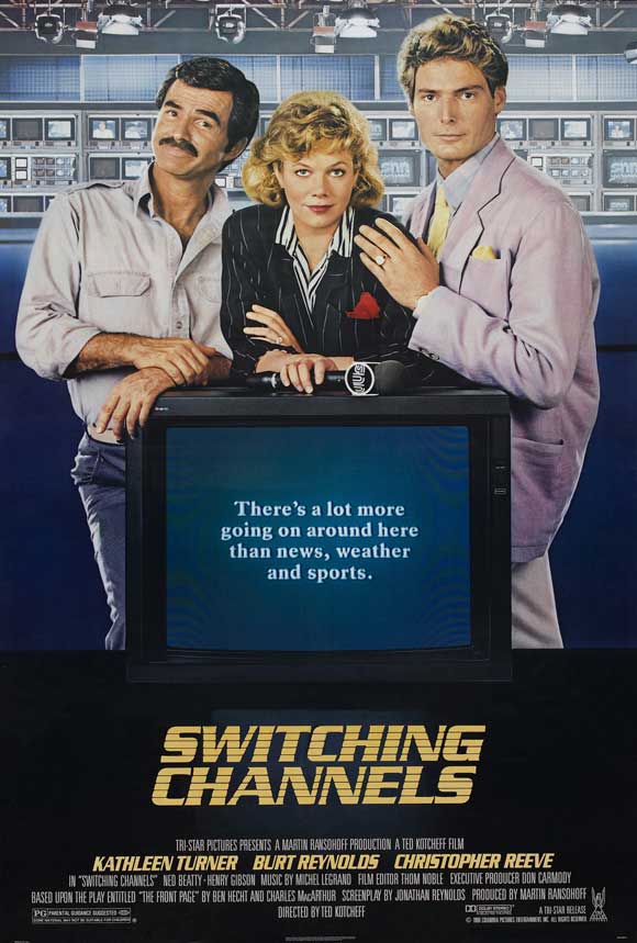 Switching Channels Movie Poster Print showcasing vibrant visuals