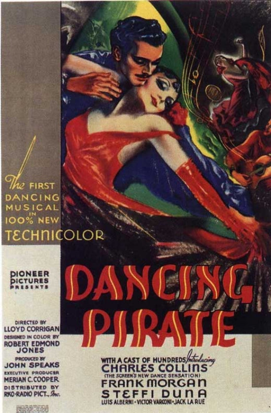 Dancing Pirate Movie Poster Print featuring vibrant colors and dynamic imagery.