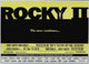 Rocky 2 Movie Poster Print showcasing classic film art.