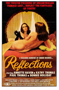 Reflections Movie Poster Print featuring cinematic artwork.
