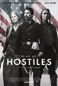 Hostiles Movie Poster Print featuring cinematic art.