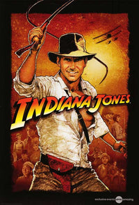 Indiana Jones and the Temple of Doom Movie Poster Print 11x17