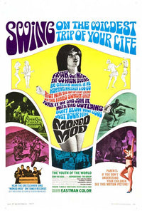 Mondo Mod Movie Poster Print showcasing vibrant colors and modern design.
