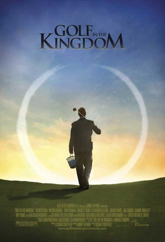 Golf in the Kingdom Movie Poster Print showcasing vibrant imagery and cinematic appeal.