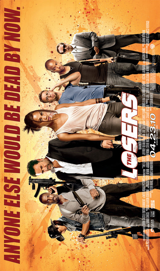 The Losers Movie Poster Print showcasing action-packed scenes.
