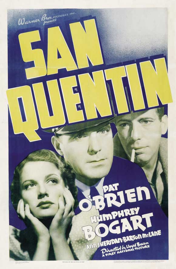 San Quentin Movie Poster Print showcasing dramatic visuals.