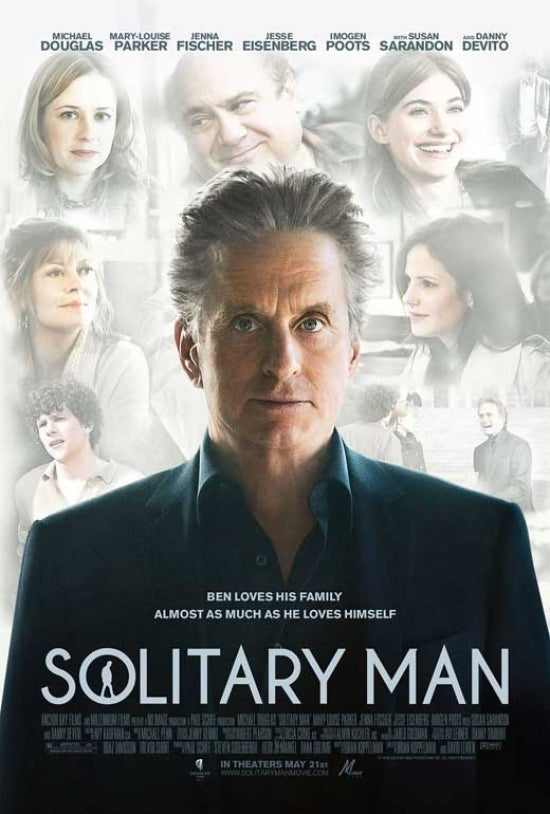 Solitary Man Movie Poster Print showcasing cinematic art.