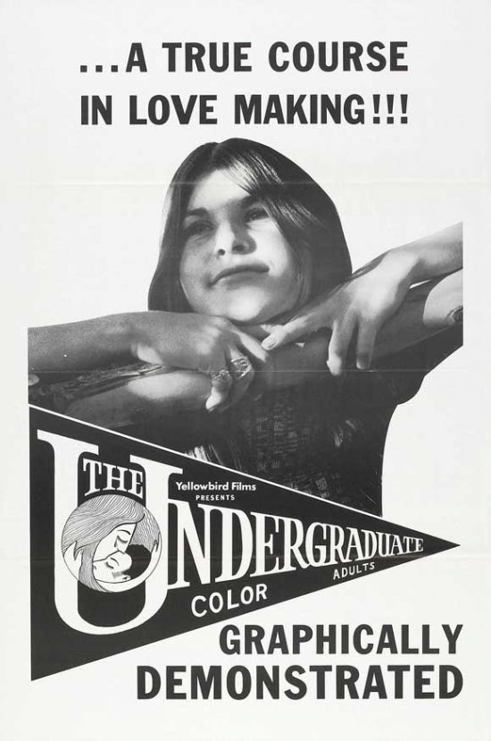 The Undergraduate Movie Poster Print showcasing vibrant film imagery.