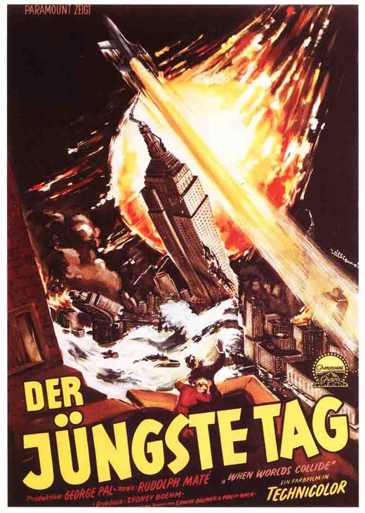 When Worlds Collide movie poster print
