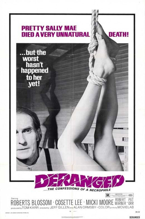 Deranged Movie Poster Print - 27x40 Wall Art