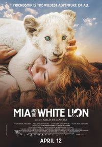 Mia and the White Lion Movie Poster Print featuring enchanting visuals.