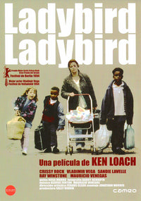 Ladybird Movie Poster Print featuring vibrant design and colors.