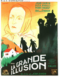 Grand Illusion Movie Poster Print showcasing vibrant imagery.