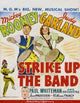 Strike Up the Band Movie Poster Print showcasing vibrant colors and lively band art.