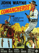 The Comancheros Movie Poster Print showcasing classic western cinema.