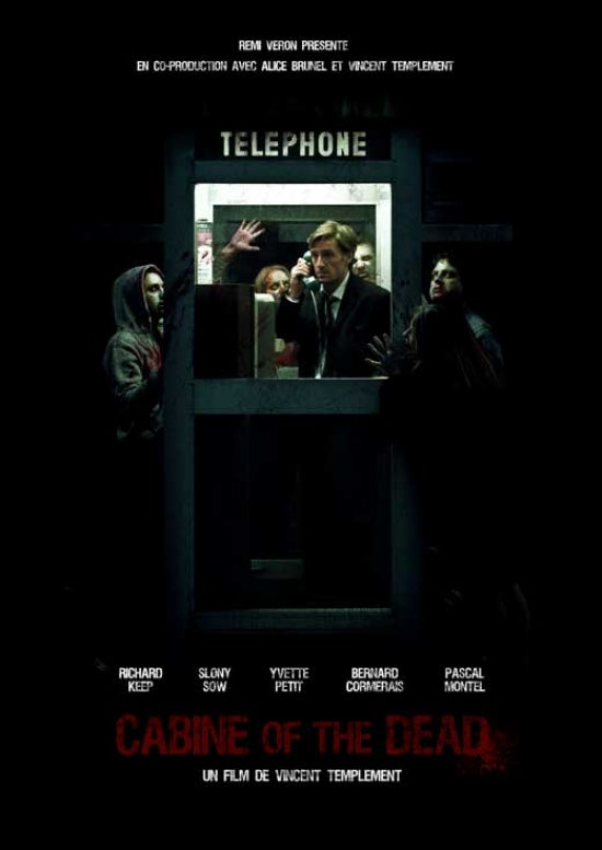 Cabine of the Dead Movie Poster featuring chilling horror imagery.