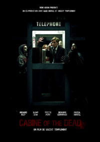 Cabine of the Dead Movie Poster featuring chilling horror imagery.