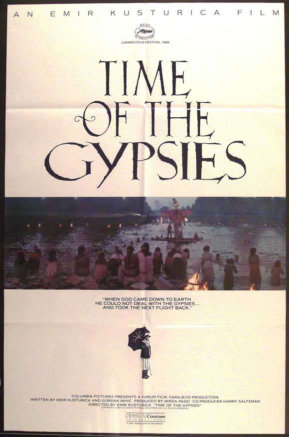 Time of the Gypsies Movie Poster Print featuring vibrant colors and iconic imagery.