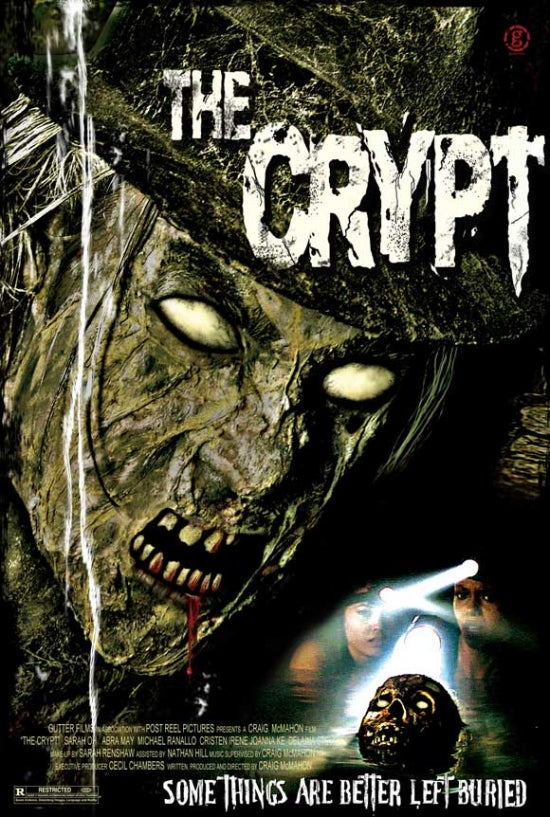 The Crypt Movie Poster featuring haunting visuals for horror fans.