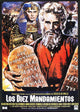 The Ten Commandments Movie Poster Print showcasing biblical artistry.