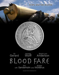 Blood Fare Movie Poster Print featuring vivid colors and dramatic imagery.