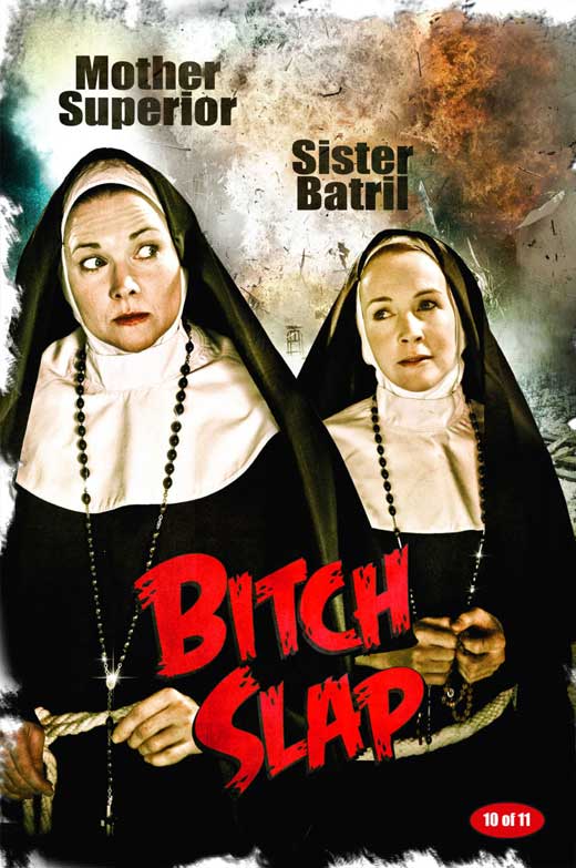 Bitch Slap Movie Poster Print showcasing dynamic artwork.