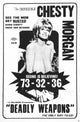 Deadly Weapons movie poster print featuring action and intrigue.