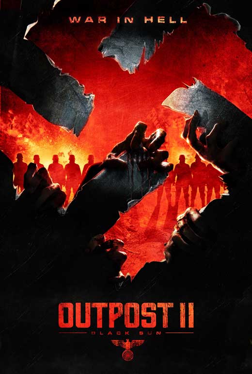 Outpost II Movie Poster Print showcasing horror film art.